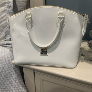 Patent Leather White Dooney & Bourke hand bag
